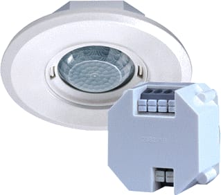 ESYLUX - Flat Round PD Bewegingsmelder bussysteem Pd-Flat 360I/8 Rw Da Set