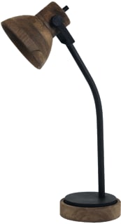 Light & Living - IMBERT Tafellamp bureaulamp imbert bruin-zw
