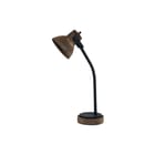 Light & Living - IMBERT Tafellamp bureaulamp imbert bruin-zw
