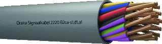 Draka - Data- en communicatiekabel B2CA 20X0,8 MT