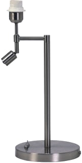 Light & Living - MONTANA Tafellamp lampvoet 48cm montana nikk