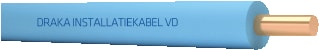 Draka - HVD H07Z1-U Octabox Installatiedraad B2Ca Bu 2.5 Ri100