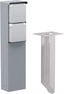 Niko - New Hydro Licht-/energiezuil 700-36825