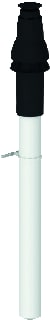 Burgerhout - Skyline Rookgasdakdoorvoer Sl3000 Verlengd Pp 80/125