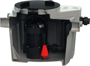 Sanibroyeur - Sanifos 110 Waterpompunit (vuilwater/regen) Vuilwaterpomp 110L