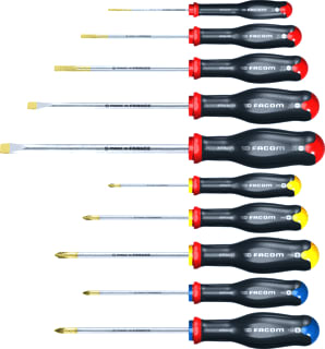 FACOM - Schroevendraaier set Schroevendr. Atw.J10Pb