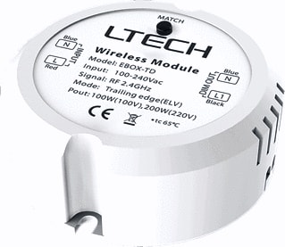 Ltech - Controller Triac Controller verlichtingsarmaturen Receiver