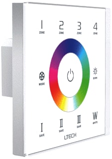 Ltech - Controller DMX Controller verlichtingsarmaturen Touch Contr Dmx/Rf Rgbw 4