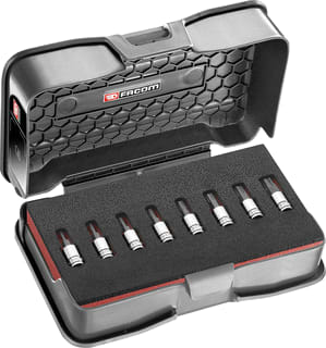 FACOM - OGV Bitset 1/4 Bit 6Kant Grip
