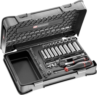 FACOM - Dopsleutel (set) Doppenset 1/4 6Kant