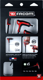 FACOM - Inbussleutelset Set5 Torx Inbussl Pistool