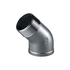 Springer - Fitting met 2 aansluitingen Knie 45 Bi/Budr 21/2'