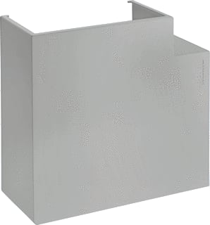 Rehau by OBO - SIGNA Verticaal hoekstuk wandgoot Base Vlakkehk 70X130