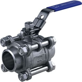 Springer - Kogelafsluiter kogelafsl laseind dn8