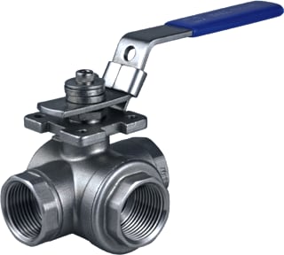 Springer - Driewegkogelafsluiter Bi 21.3Mm Dn15