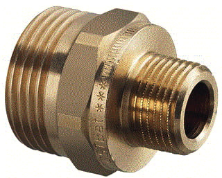 Oventrop - Fitting met 2 aansluitingen 1503152