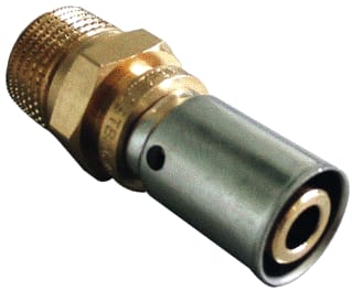Oventrop - Fitting met 2 aansluitingen 1512043