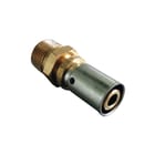 Oventrop - Fitting met 2 aansluitingen 1512043