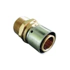 Oventrop - Fitting met 2 aansluitingen 1512051