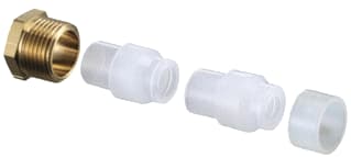 Oventrop - Ofix-Oil Fitting met 2 aansluitingen 2127500