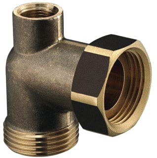 Oventrop - Fitting met 3 aansluitingen 1359064