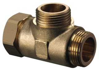Oventrop - Fitting met 3 aansluitingen 1359080