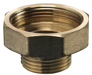 Oventrop - Fitting met 2 aansluitingen 1359090