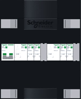 Schneider Electric - Groepenkast, geassembleerd 4Gr 1F Hs Als (2/2)