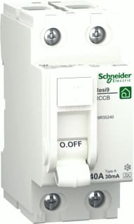 Schneider Electric - Resi9 Aardlekschakelaar Als 2P 40A 30Ma A