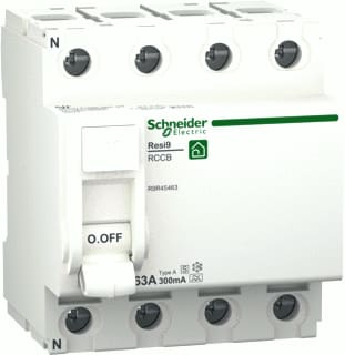 Schneider Electric - Resi9 Aardlekschakelaar Als 4P 63A 300Mas A