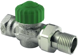 Heimeier - Radiatorafsluiter Eclipse 300 Dn15 Rp1/2 Re