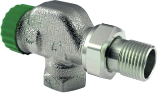 Heimeier - Radiatorafsluiter Eclipse 300 Dn15 Rp1/2 Ax
