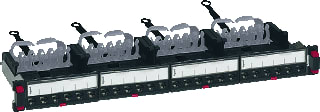 Legrand - LCS3 Patchpaneel twisted pair Patchp 24V Compl Cat6 Stp
