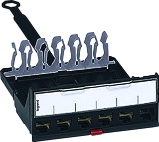 Legrand - LCS3 Toeb./onderd. modulair aansluitsyst Patch Cass Blk V 6 Conn