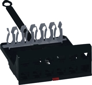Legrand - LCS3 Toeb./onderd. modulair aansluitsyst Patch Cass Blk 12 Conn