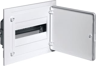 Hager - Groepenkast, leeg vrdlr 40 12mod inb deur wt