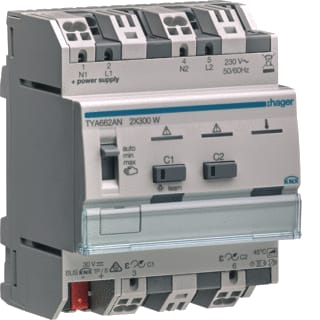 Hager - Dimactor bussysteem Knx Systmod Uni Dmmr2X300W