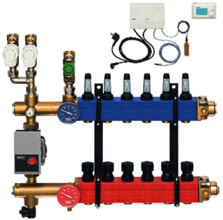 Komfort - Verdeler voor hydronische circuits 48510004