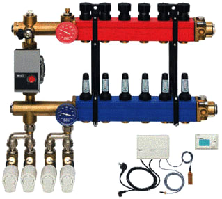Komfort - Verdeler voor hydronische circuits 48600003