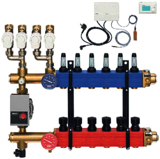 Komfort - Verdeler voor hydronische circuits 48610008