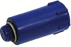 Komfort - Fitting met 1 aansluiting Speciepluggen 1/2" Blauw