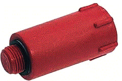 Komfort - Fitting met 1 aansluiting Specieplug 1/2" Rood