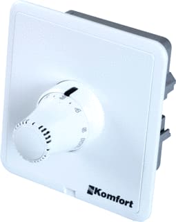 Komfort - Wandinb.regelset v vloerverwarming rtl inbouwbox