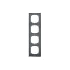 Schneider Electric Merten - M-Pure Decor Afdekraam schakelmateriaal Afdrm Schakmat Meg4040-3646