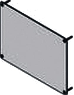 Uponor - Minitec Deur voor omkasting groepsverdeler afdkpl aanslbox 220x300mm
