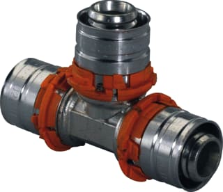 Uponor - S-Press Fitting met 3 aansluitingen T-Stuk 14-14-14