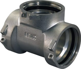 Uponor - RS Fitting met 3 aansluitingen T-Stuk Rs2-Rs2-Rs2
