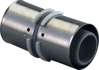 Uponor - S-Press Fitting met 2 aansluitingen Cmpst Kppl 50X50
