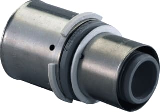 Uponor - S-Press Fitting met 2 aansluitingen 1046406