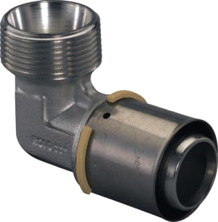 Uponor - S-Press Fitting met 2 aansluitingen Fitt M 2 Aansl 1046909